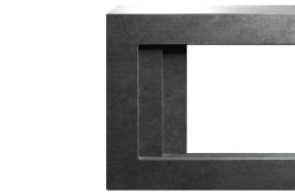 Каминокомплект Line 42 (Разборный) - Черный с очагом Vision 42 LED