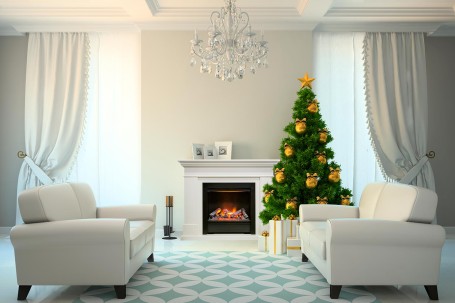 Royal Flame Каминокомплект California - Белый (Высота 850 мм) с очагом Crystal 36 RF