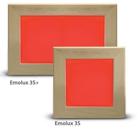 Цветотерапия EOS Emolux 3S+ AB 2 х 36W, абаш 525 x 315 x 80 мм