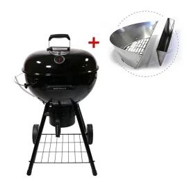Угольный гриль SnS Kettle Black Edition, 57 см  (с корзиной SNS Deluxe)