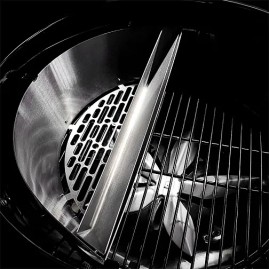 Угольный гриль SnS Kettle Black Edition, 57 см  (с корзиной SNS Deluxe)