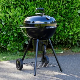 Угольный гриль SnS Kettle Black Edition, 57 см  (с корзиной SNS Deluxe)