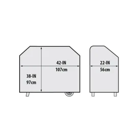 Чехол для гриля Broil King Baron/Crown Pellet 400