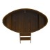 Купель Овальная Bentwood из морёной лиственницы Рустик 0,92 х 1,66 х 1,1 м
