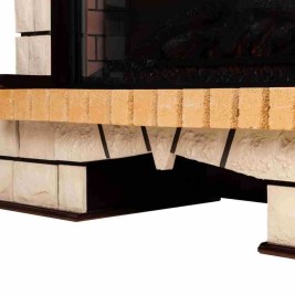Электрокамин RealFlame Stone Coner 26 AO с очагом 3D Helios 26 SBG