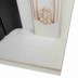 Электрокамин RealFlame Anita Corner WT дуб белый с золотой патиной с очагом Majestic Lux Black RC