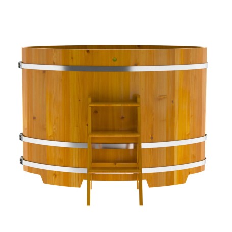 Купель Овальная Bentwood из натуральной лиственницы Рустик 1,02 х 1,68 х 1,2 м