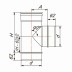 Тройник 90° D200, AISI 321 (Вулкан)