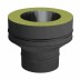 Переходник моно-термо с коническим переходом VBR с D250 на D250/350, AISI 321/439 (Вулкан)