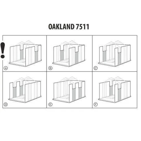 Пластиковый сарай Keter Oakland 7511 серый