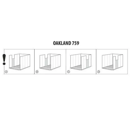 Пластиковый сарай Keter Oakland 759 серый