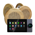 Комплект влагостойкой акустики SMART HOME MUSIC - Sauna Wood R4 (четыре колонки, круг)