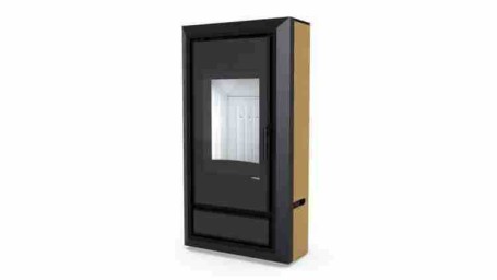 Печь DEFRO HOME IGNIS, 9кВт, золотая сталь