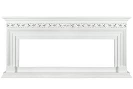 Каминокомплект Valletta 60 - Белый с очагом Vision 60 LOG LED
