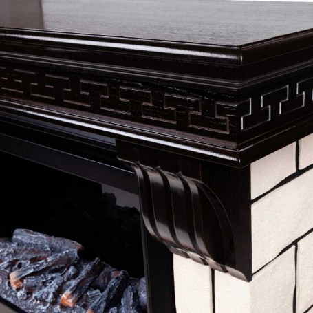 Электрокамин RealFlame Stone 26 AO с очагом 3D Novara