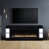 Электрокамин RealFlame Denver 50 BLM черный с очагом Saphir 50