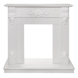 Портал каминный из МДФ RealFlame Ottawa белый, под очаги (Majestic, Fobos, Eugene, 3D Olympic, 3D Oregan)