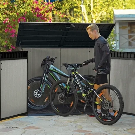 Уличный ящик-шкаф Keter Grande Store Extruded 2020L серый