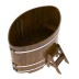 Купель Овальная Bentwood из морёной лиственницы Рустик 1,15 х 1,83 х 1,1 м