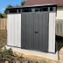 Пластиковый сарай Keter Artisan 9x7 серый