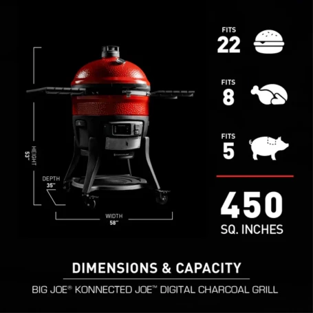 Керамический гриль Kamado Joe Konnected Big Joe