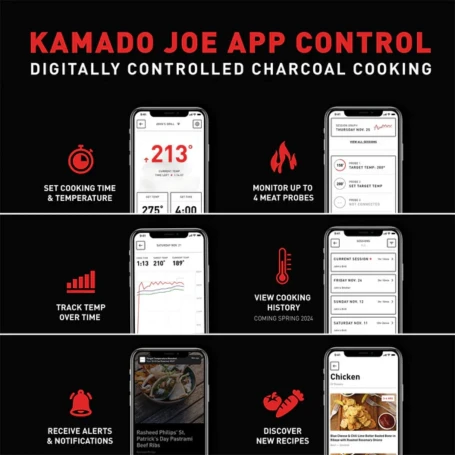 Керамический гриль Kamado Joe Konnected Big Joe