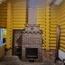 Печь банная Атмосфера L в облицовке "Талькохлорит" Узор №7