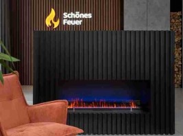 Электрокамин с очагом Schönes Feuer Очаг 3D FireLine 3000 + Blue Effect Flame (BASE)