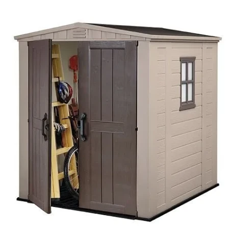 Пластиковый сарай Keter Factor 6*6 бежевый