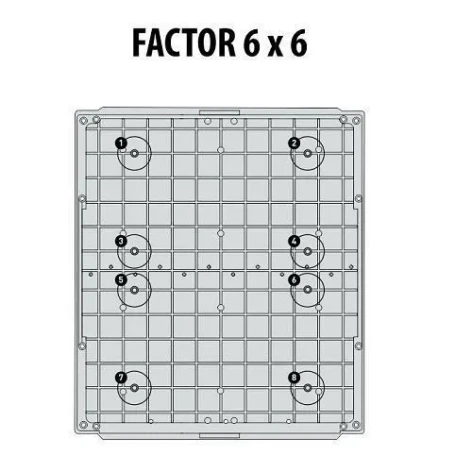 Пластиковый сарай Keter Factor 6*6 бежевый