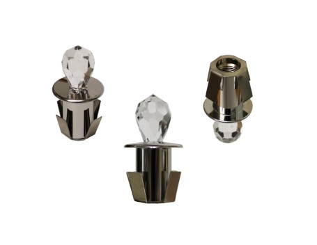 Комплект Звездное небо Cariitti VPL30T-Crystal Star, золото, белое мерцание, 118 точек