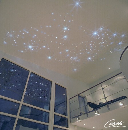 Комплект Звездное небо Cariitti VPL30T-Crystal Star, золото, белое мерцание, 118 точек