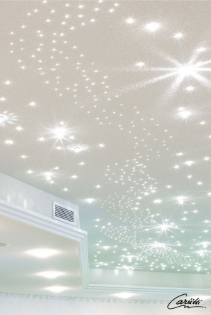 Комплект Звездное небо Cariitti VPL30T-Crystal Star, золото, белое мерцание, 118 точек