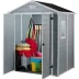 Пластиковый сарай Keter Manor 6*5 DD серый