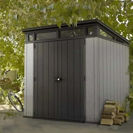 Пластиковый сарай Keter Artisan 7x7 серый