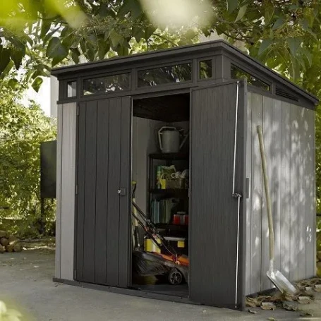 Пластиковый сарай Keter Artisan 7x7 серый