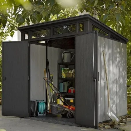 Пластиковый сарай Keter Artisan 7x7 серый