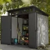 Пластиковый сарай Keter Artisan 7x7 серый