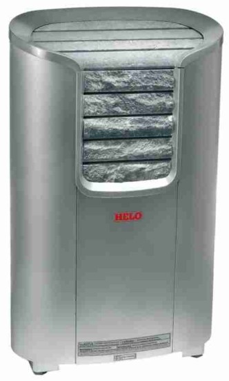 Электрическая печь Helo CAVA 9 DE матовая нерж. сталь + талькохлорит (25 кг)