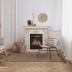 Электрокамин RealFlame Patricia WT белый дуб с золотой патиной c очагом 3D Olympic