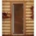 Дверь для сауны DoorWood Престиж, стекло матовое бронза, коробка ольха, 2100х700 мм.