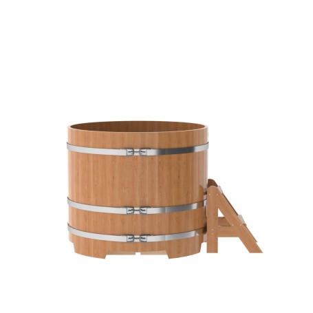 Купель Круглая Bentwood из натурального дуба 1,17 х 1,17 х 1,0 м