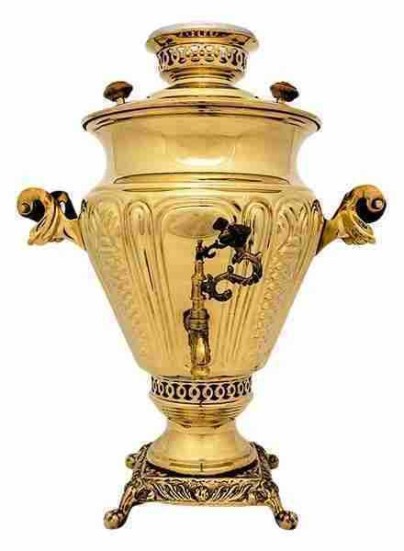 Самовар на дровах угольный C.2000_3