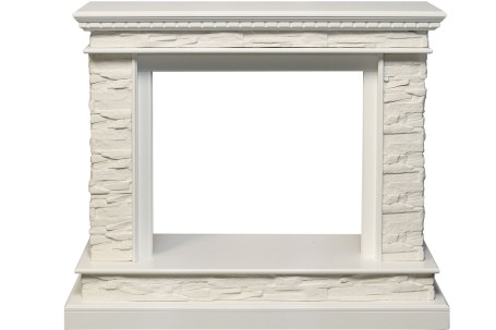 Dimplex Каминокомплект Calgary - Белый / Сланец белый с очагом Symphony 26'' DF2624-L