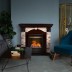 Электрокамин RealFlame Dublin Rock AO античный дуб с очагом 3D Olympic