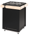 Печь для сауны Sentiotec Concept R Black, 12 кВт