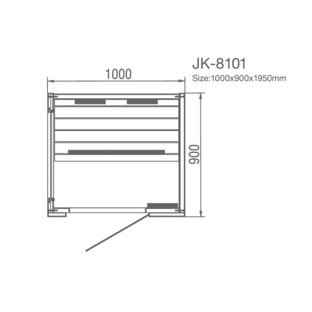 Инфракрасная сауна JK-R8101