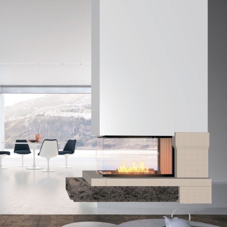 Облицовка SAN PIETROBURGO + топка SF 56 3D L (Palazzetti)