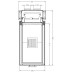 Облицовка SAN PIETROBURGO + топка SF 56 3D L (Palazzetti)