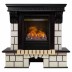Электрокамин RealFlame Stone STD AO античный дуб с очагом 3D Olympic